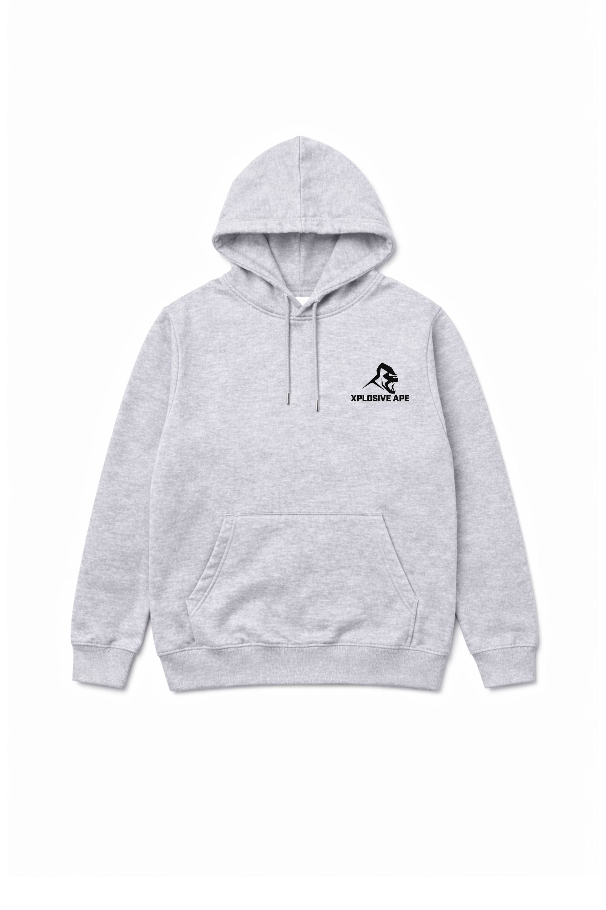 XAPE Garage Strength V2 String Hoodie - Sports Grey