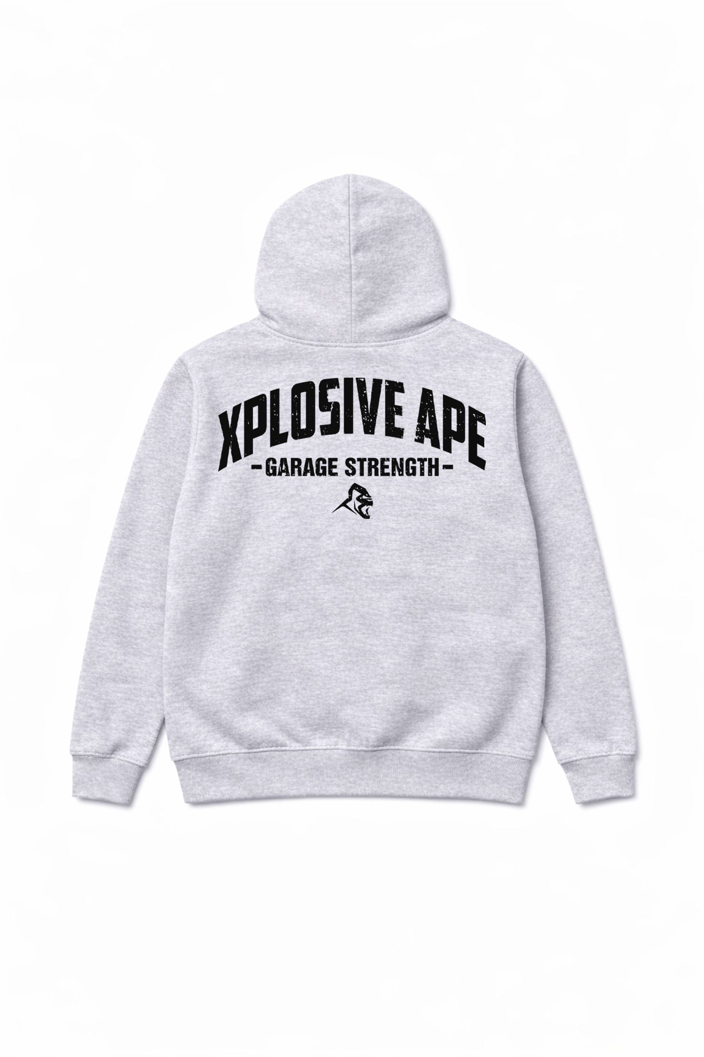 XAPE Garage Strength V2 String Hoodie - Sports Grey