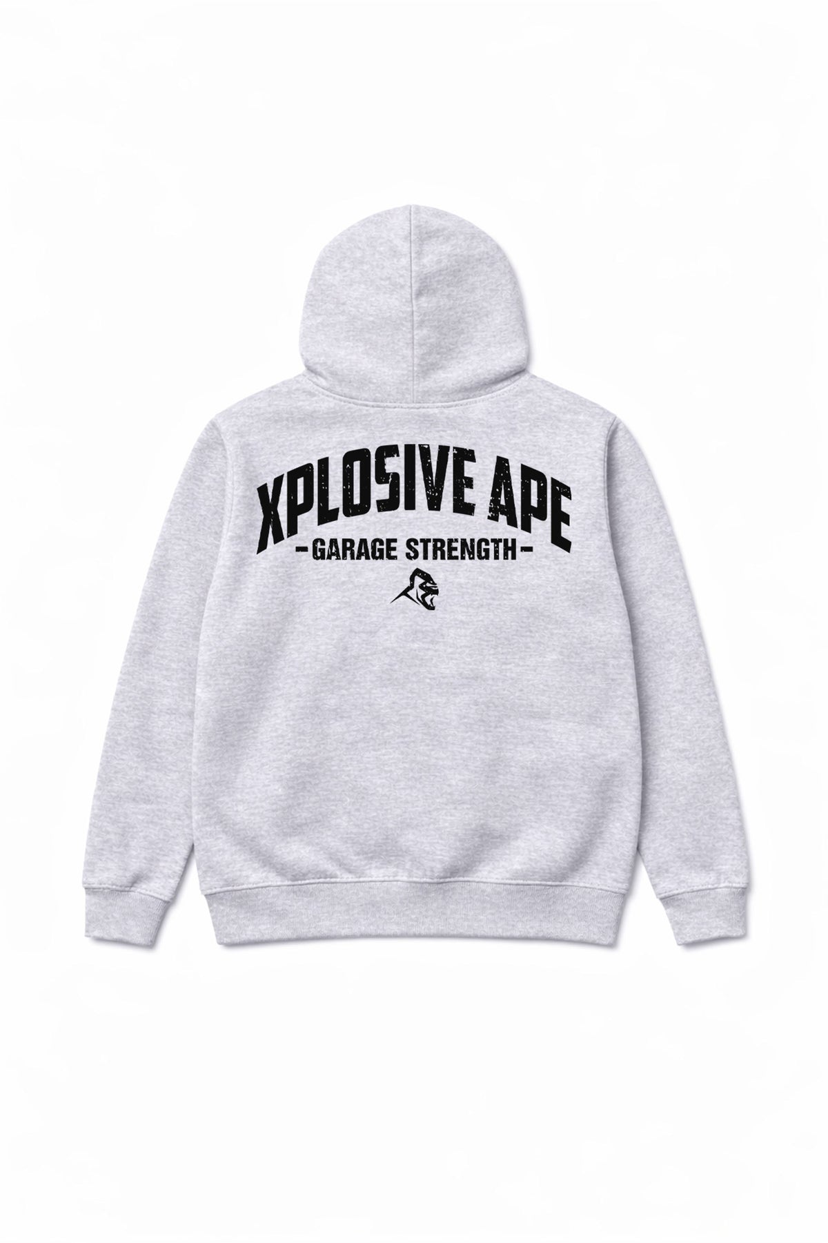 XAPE Garage Strength V2 String Hoodie - Sports Grey