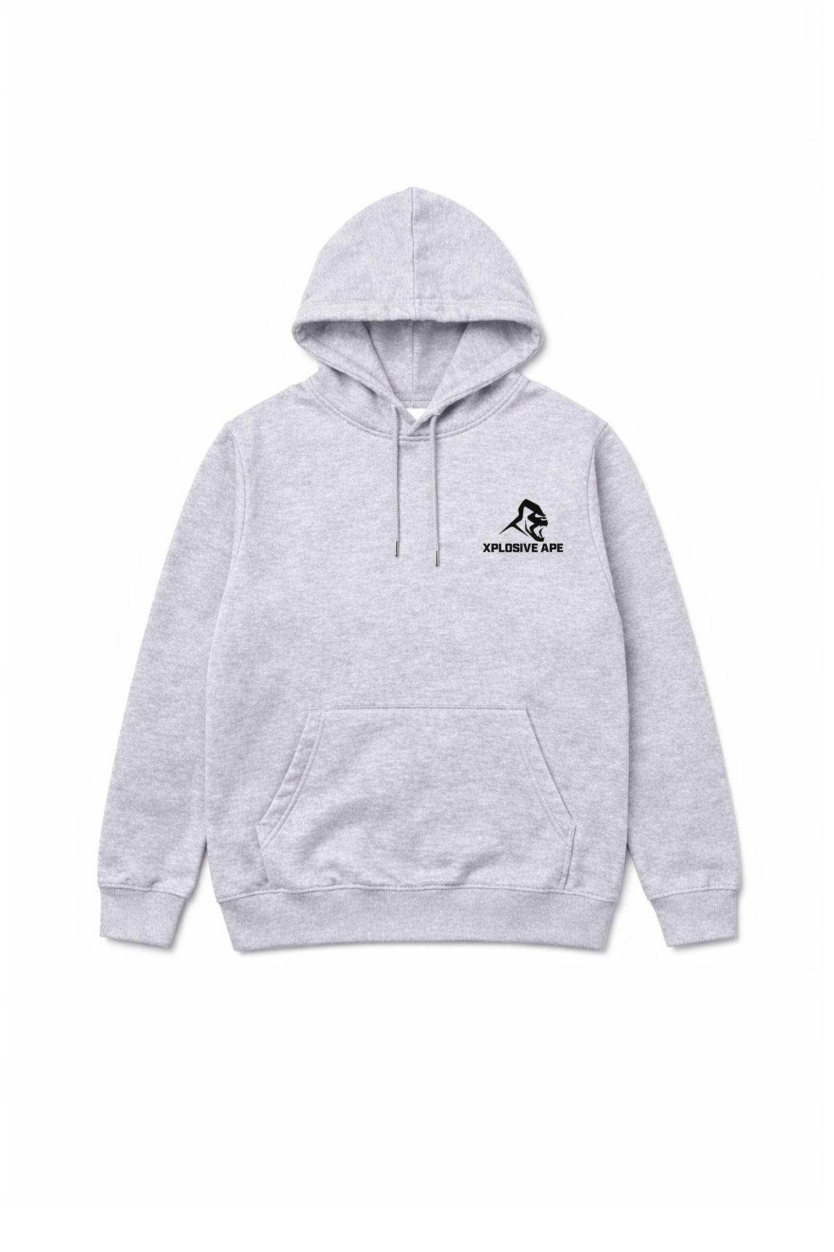 XAPE Garage Strength V2 String Hoodie - Sports Grey