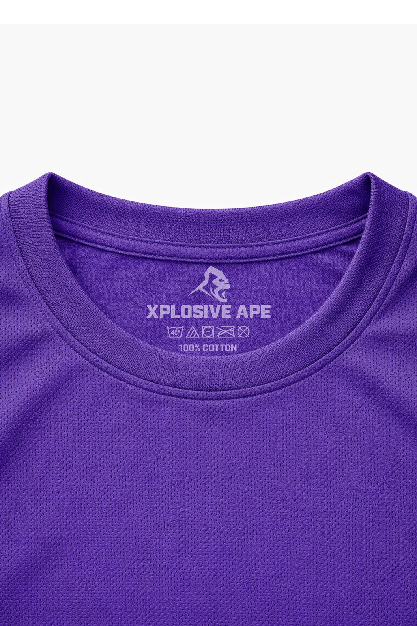 XAPE Graffiti Tech Tee - Purple