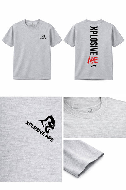 XAPE Graffiti Tee - Sports Grey