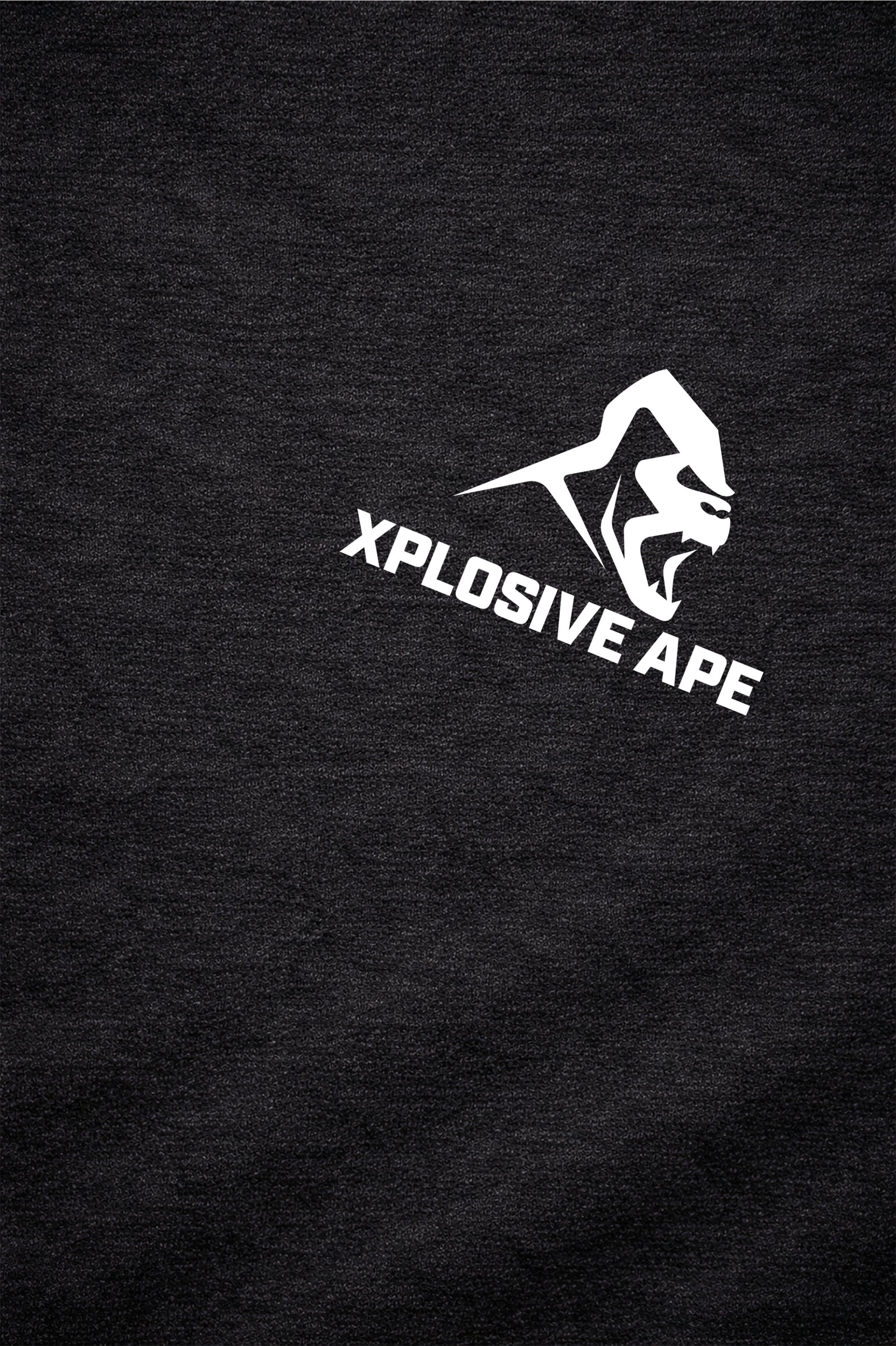 XAPE Graffiti V2 String Hoodie - Black