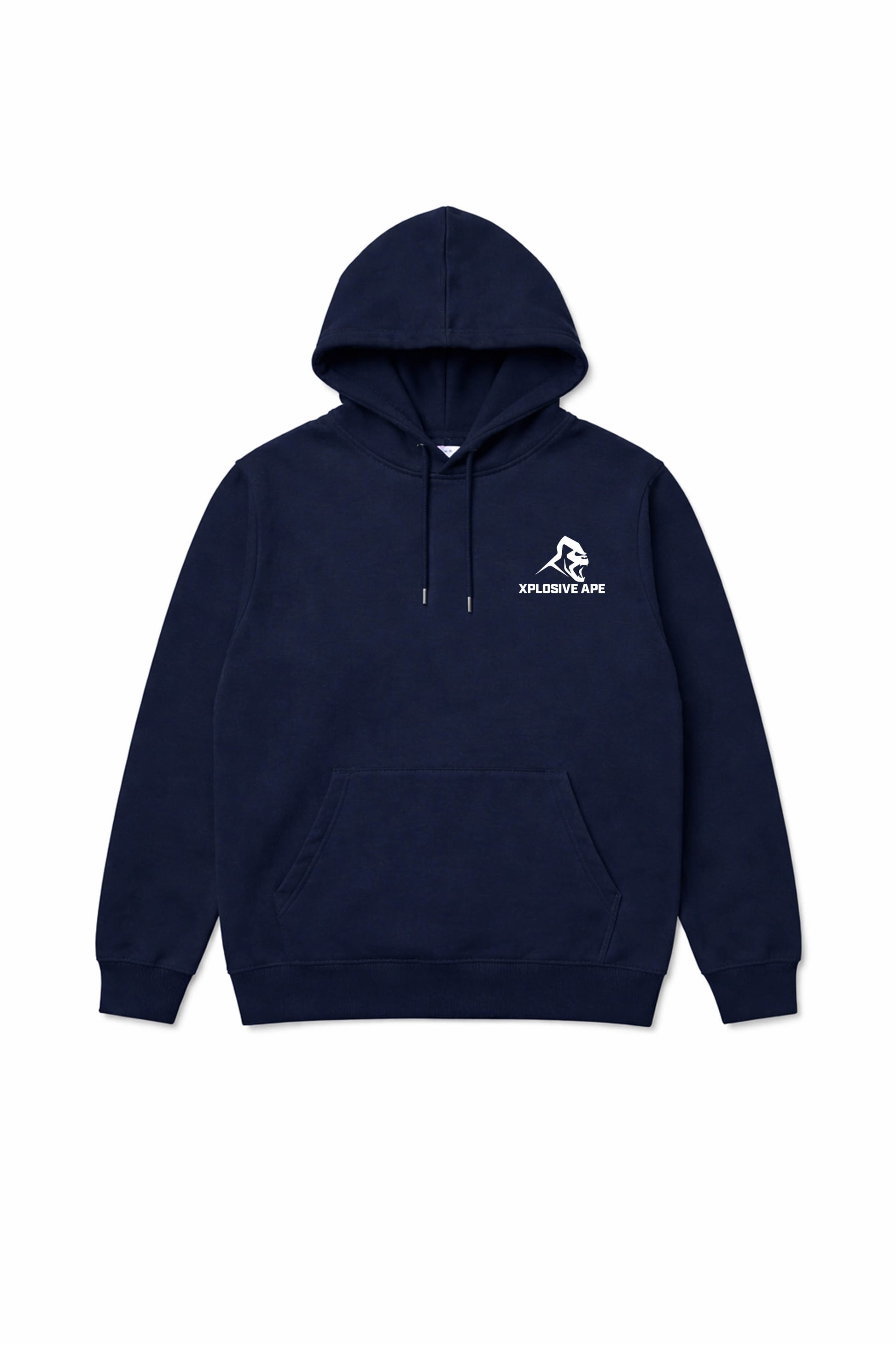 XAPE Graffiti V2 String Hoodie - Navy