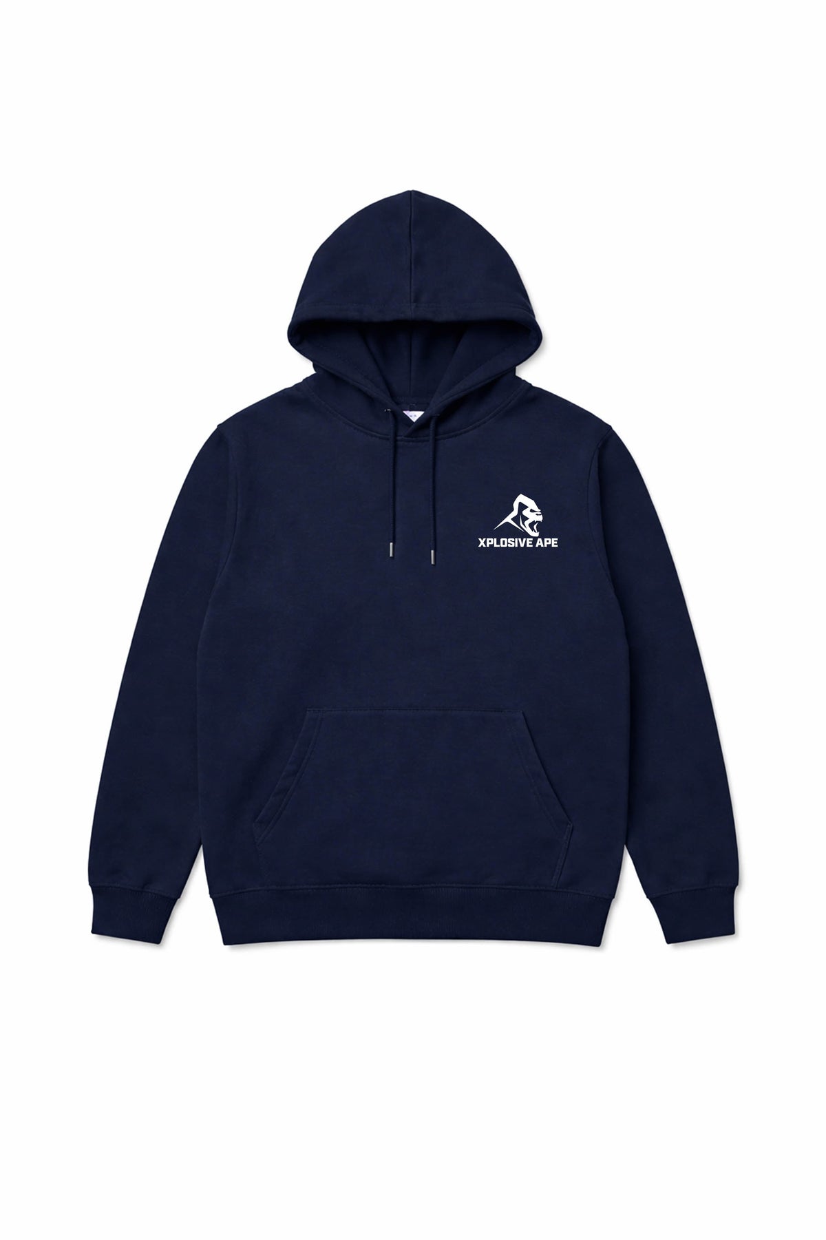 XAPE Graffiti V2 String Hoodie - Navy