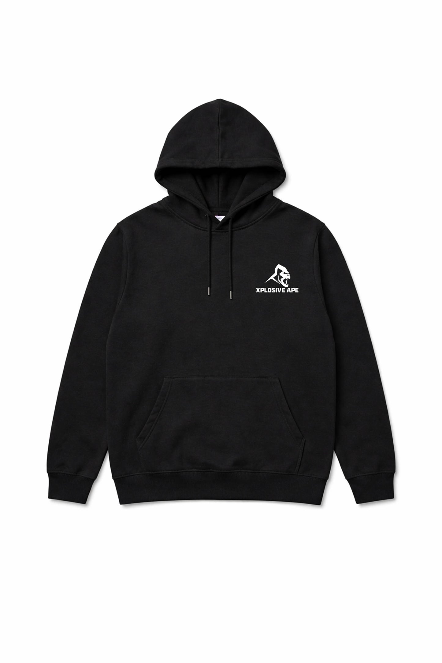 XAPE Hangry String Hoodie - Black
