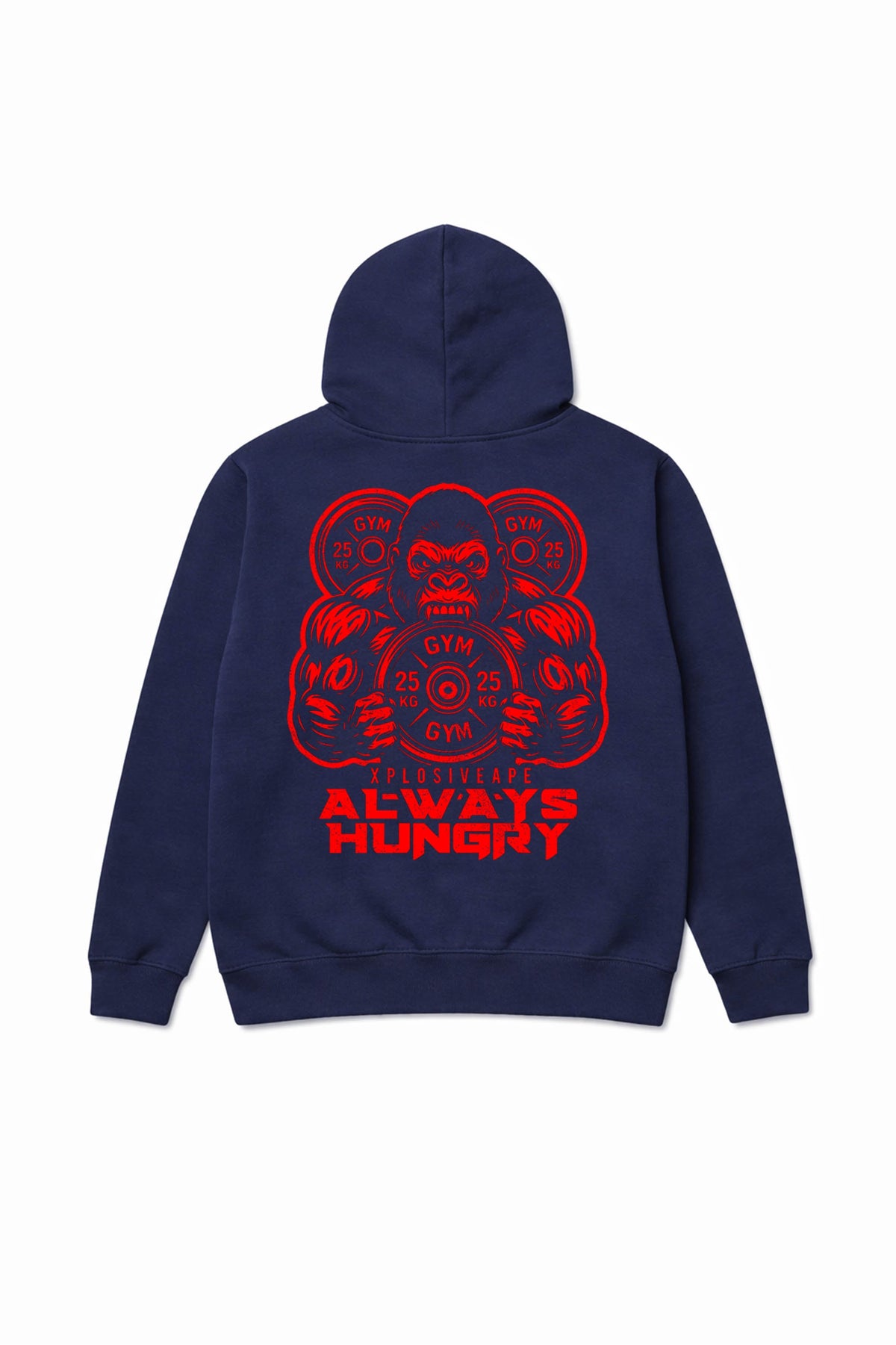 XAPE Hangry String Hoodie - Navy