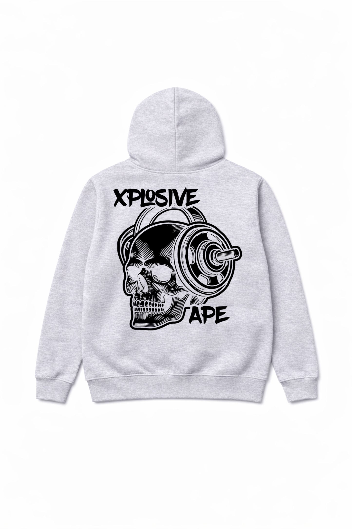 XAPE Headcheese Hoodie - Heather Grey