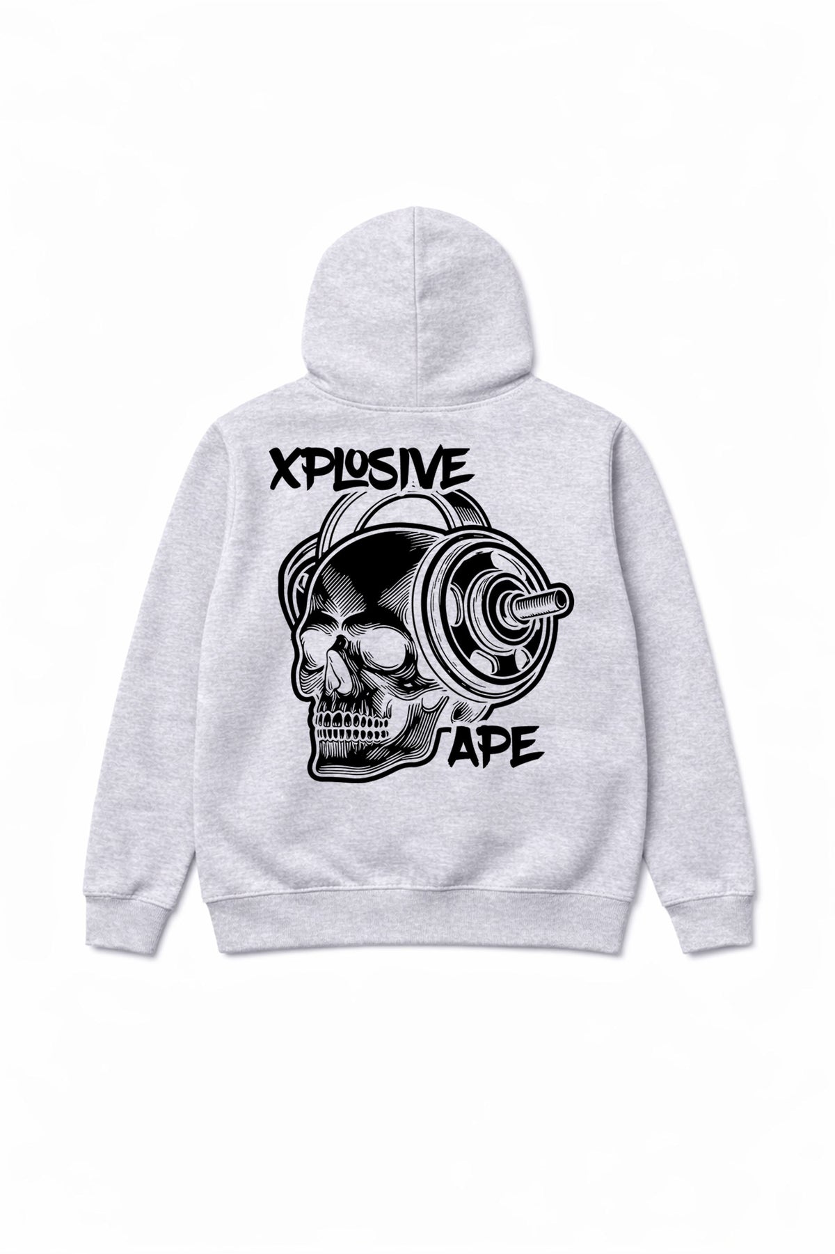 XAPE Headcheese Hoodie - Heather Grey