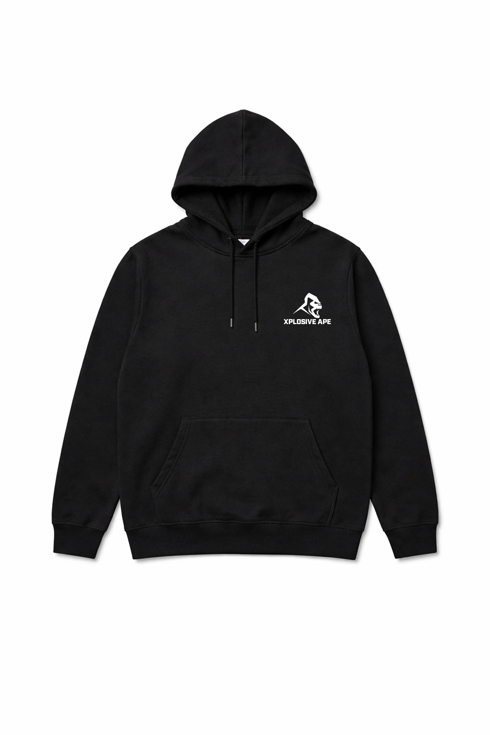 XAPE Heritage String Hoodie - Black