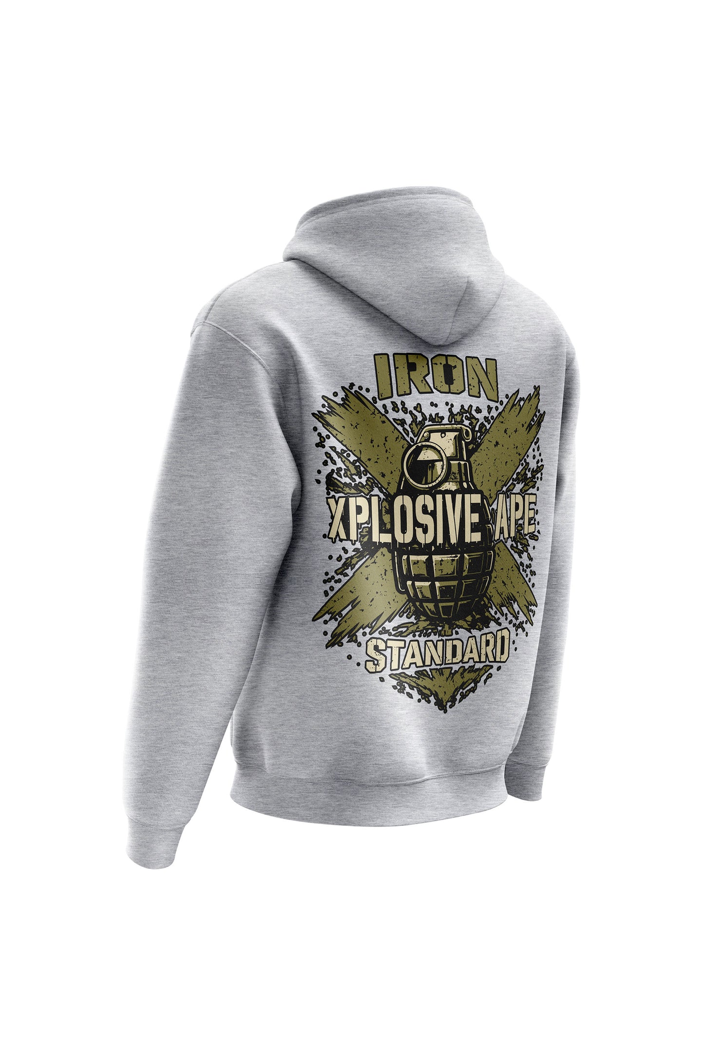 XAPE Iron Hoodie - Sports Grey