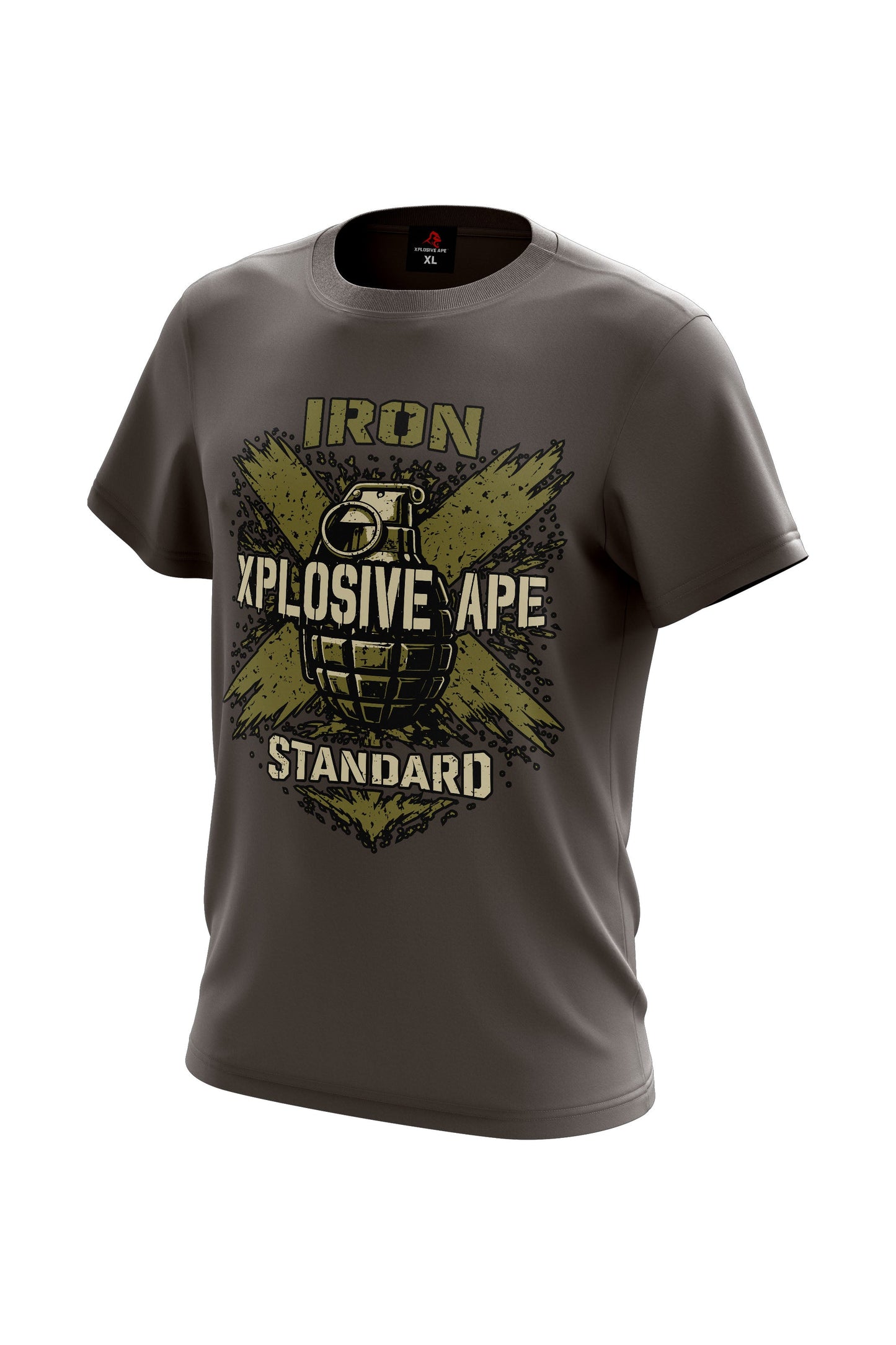 XAPE Iron Tee - Charcoal
