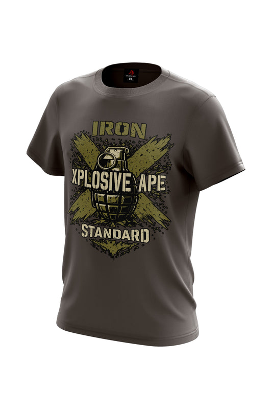 XAPE Iron Tee - Charcoal