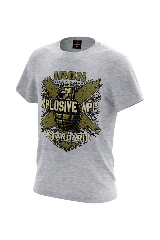 XAPE Iron Tee - Sports Grey