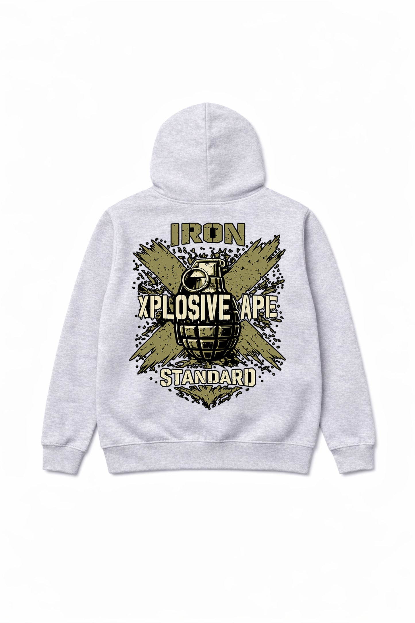 XAPE Iron Hoodie - Sports Grey