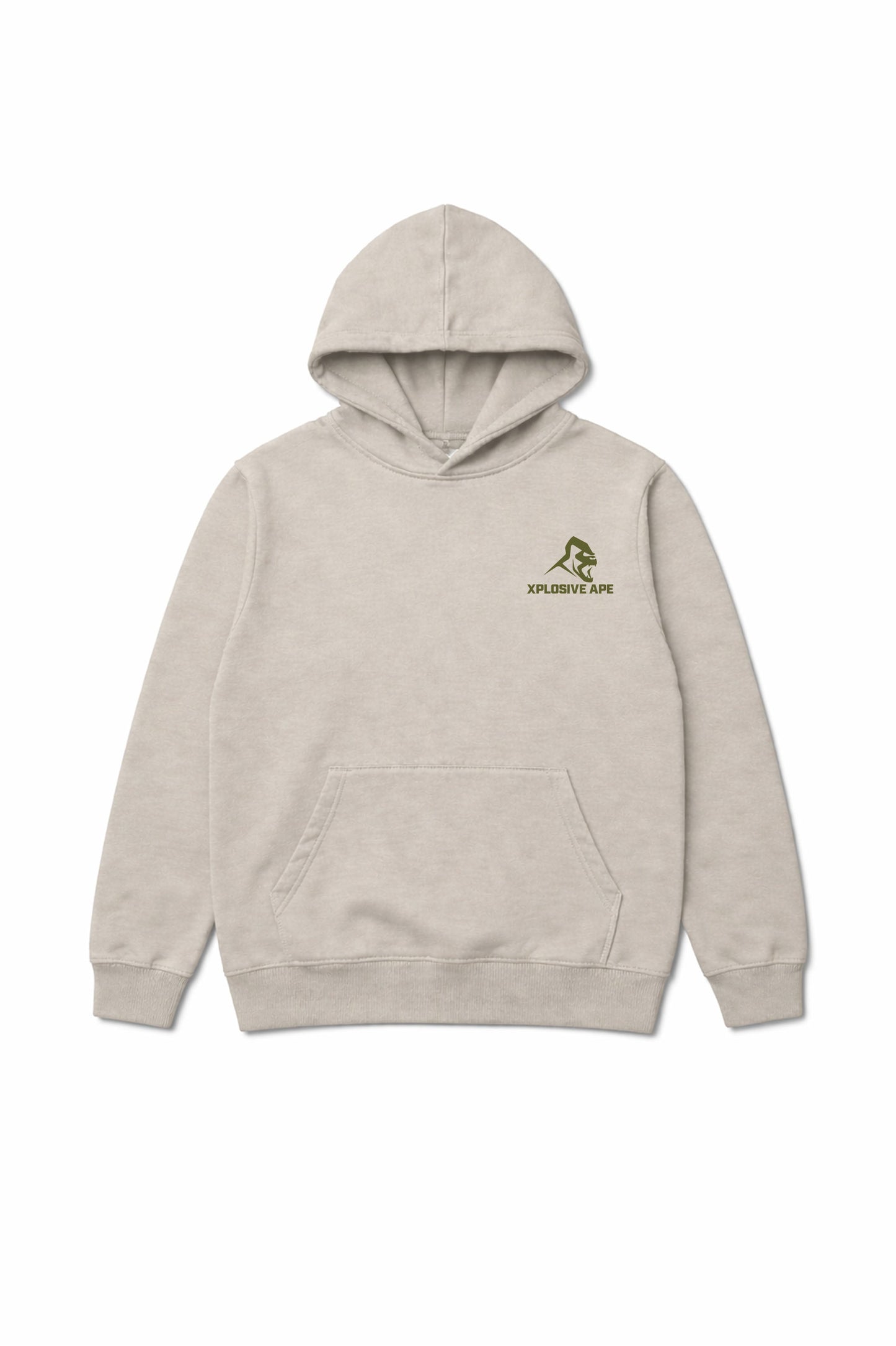 XAPE Iron Hoodie - Stone