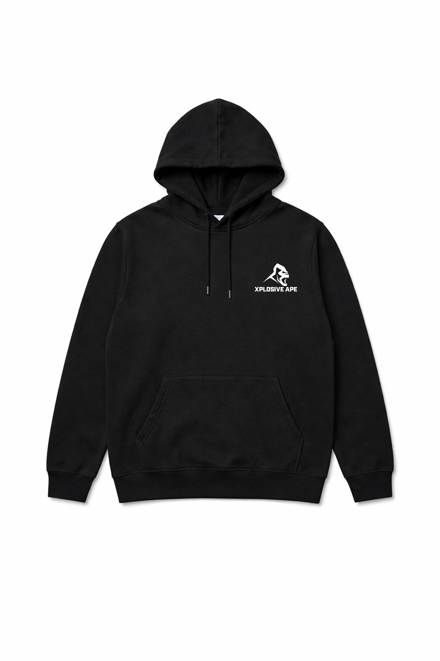 XAPE Juggernaut String Hoodie - Black
