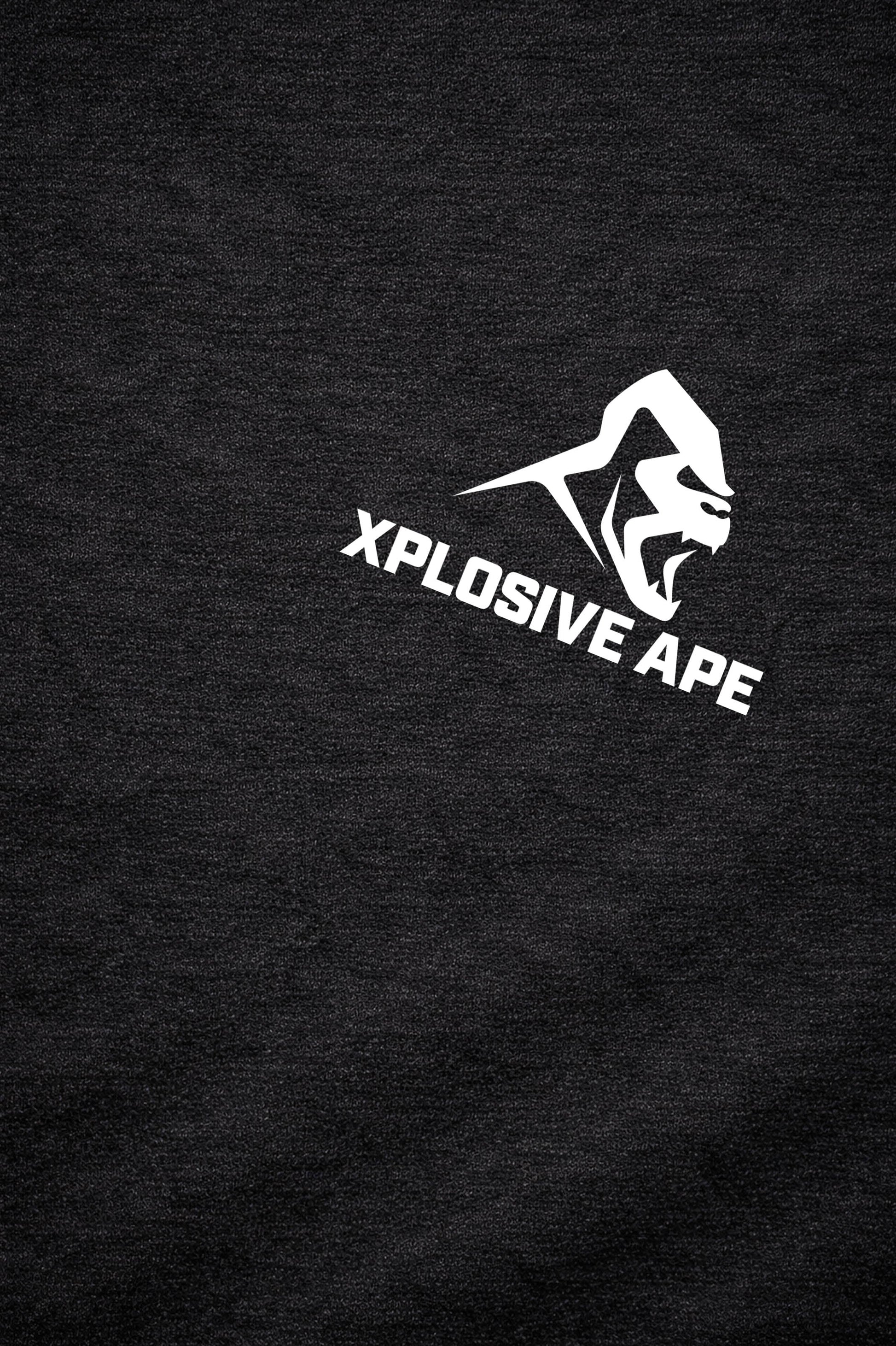XAPE Juggernaut String Hoodie - Black