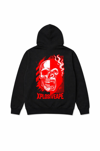 XAPE Juggernaut String Hoodie - Black