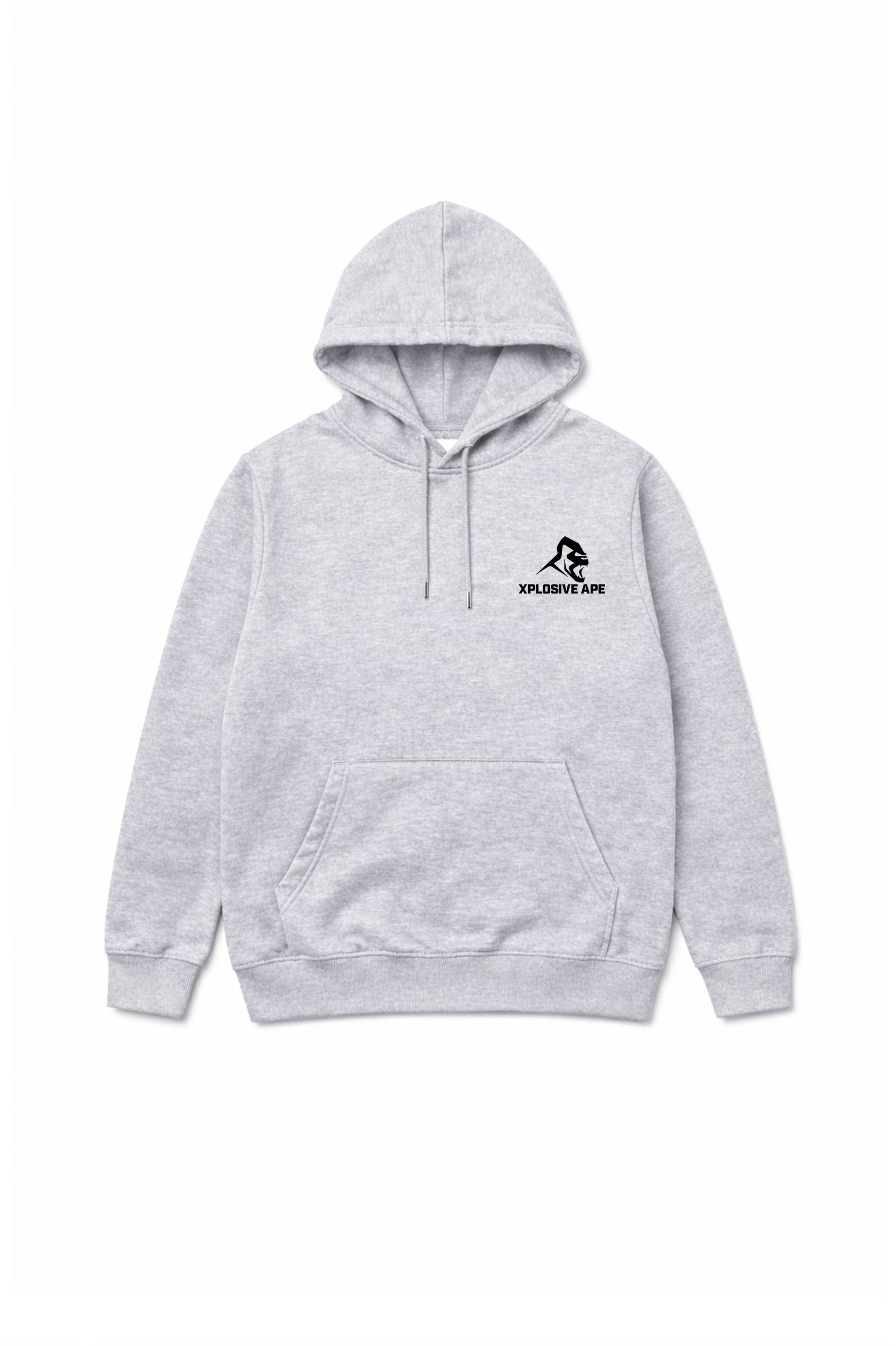 XAPE Juggernaut String Hoodie - Sports Grey
