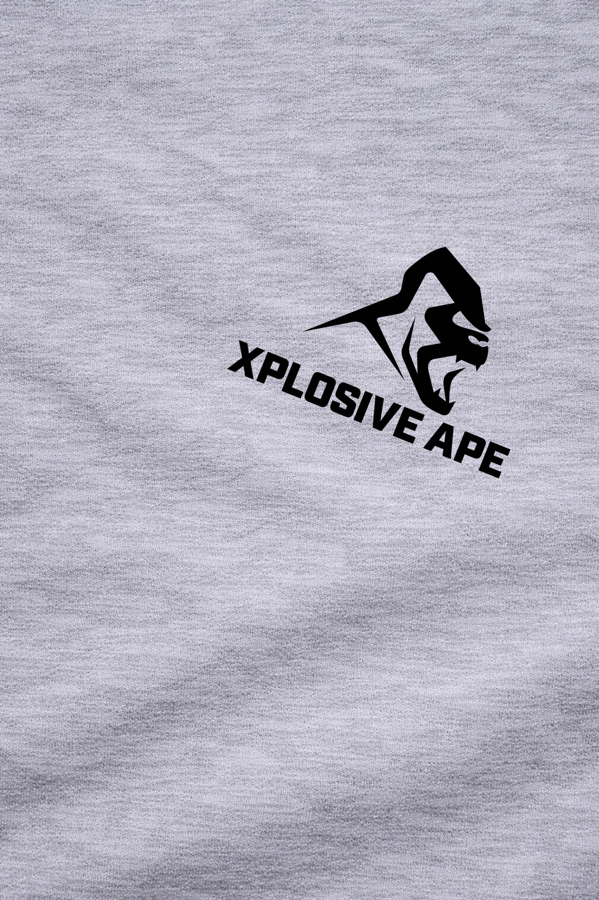 XAPE Juggernaut String Hoodie - Sports Grey