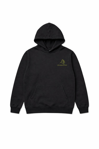 XAPE Objective Hoodie - Black