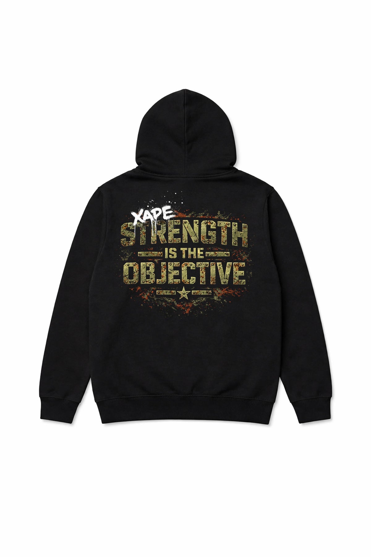 XAPE Objective Hoodie - Black