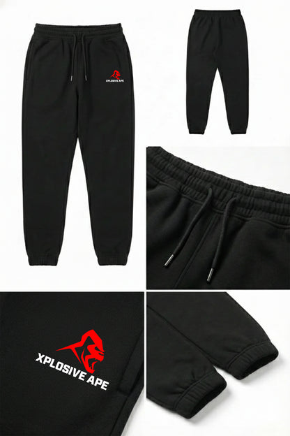 XAPE Original Logo Joggers - Black