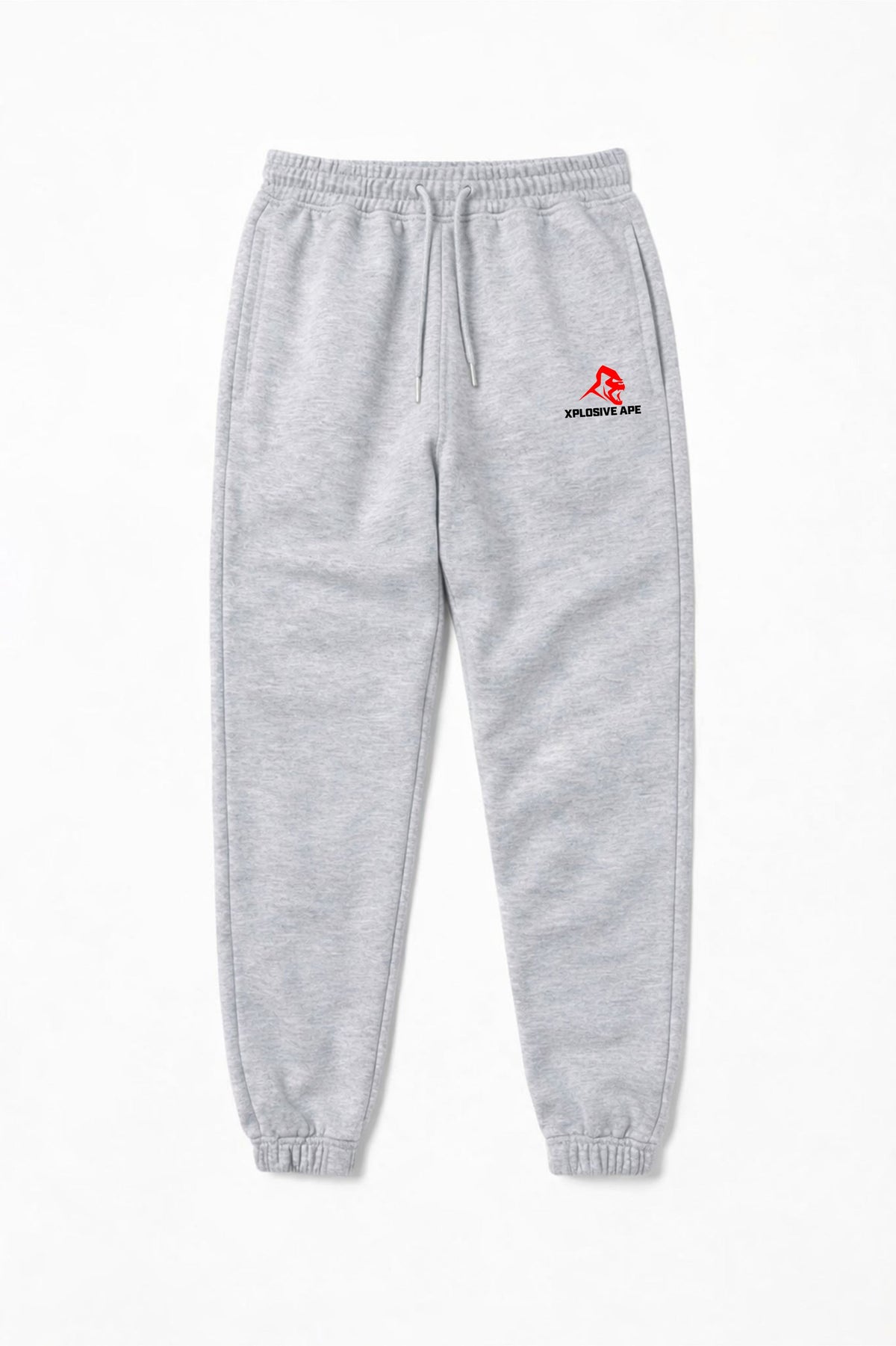 XAPE Original Logo Joggers - Heather Grey