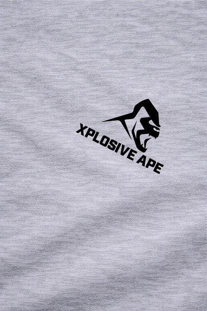 XAPE Otherworldly Strength Hoodie - Heather Grey