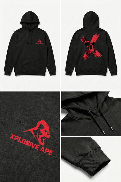XAPE Perish Hoodie - Black
