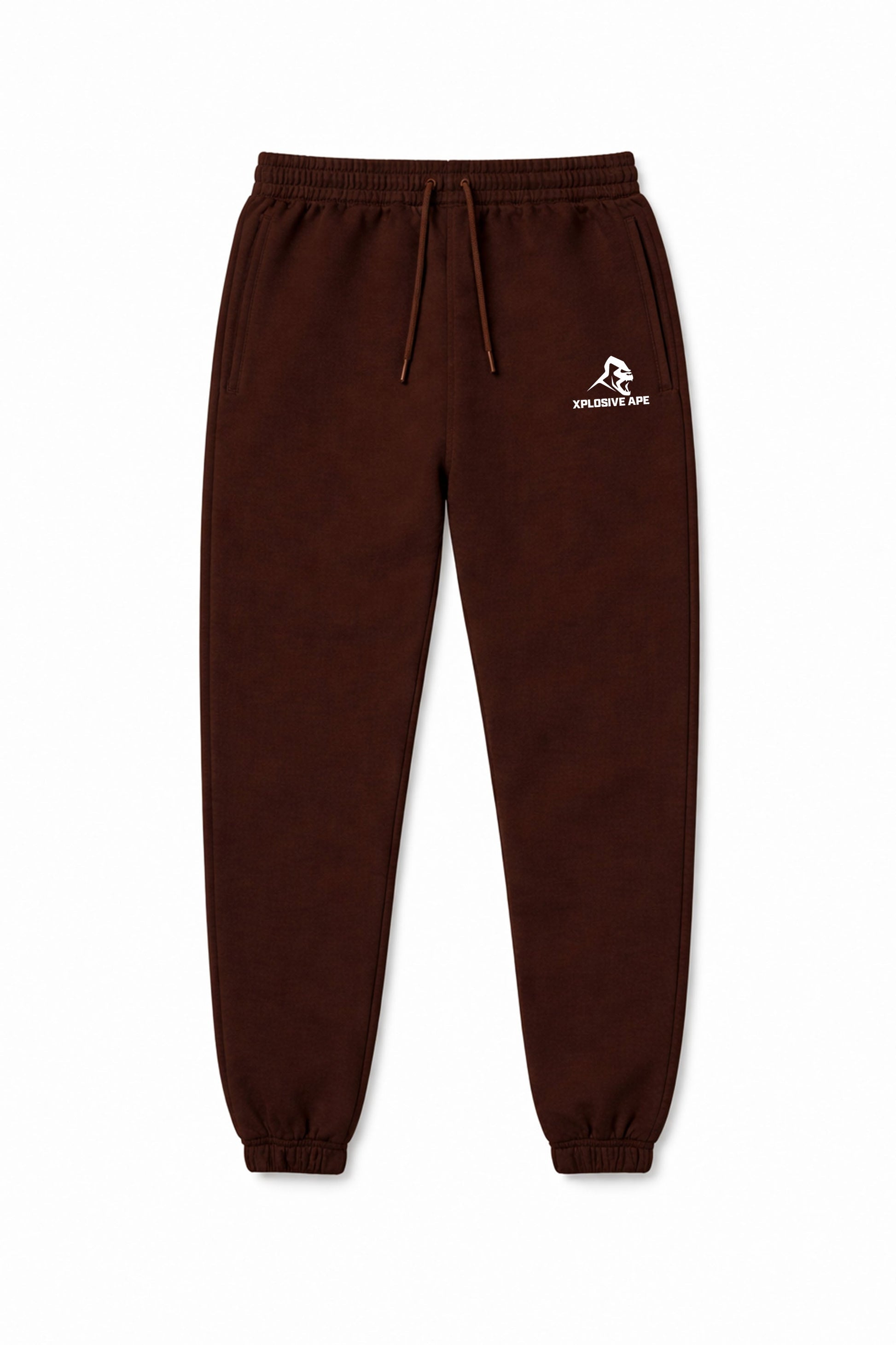 XAPE Prime Logo V2 Joggers - Chocolate