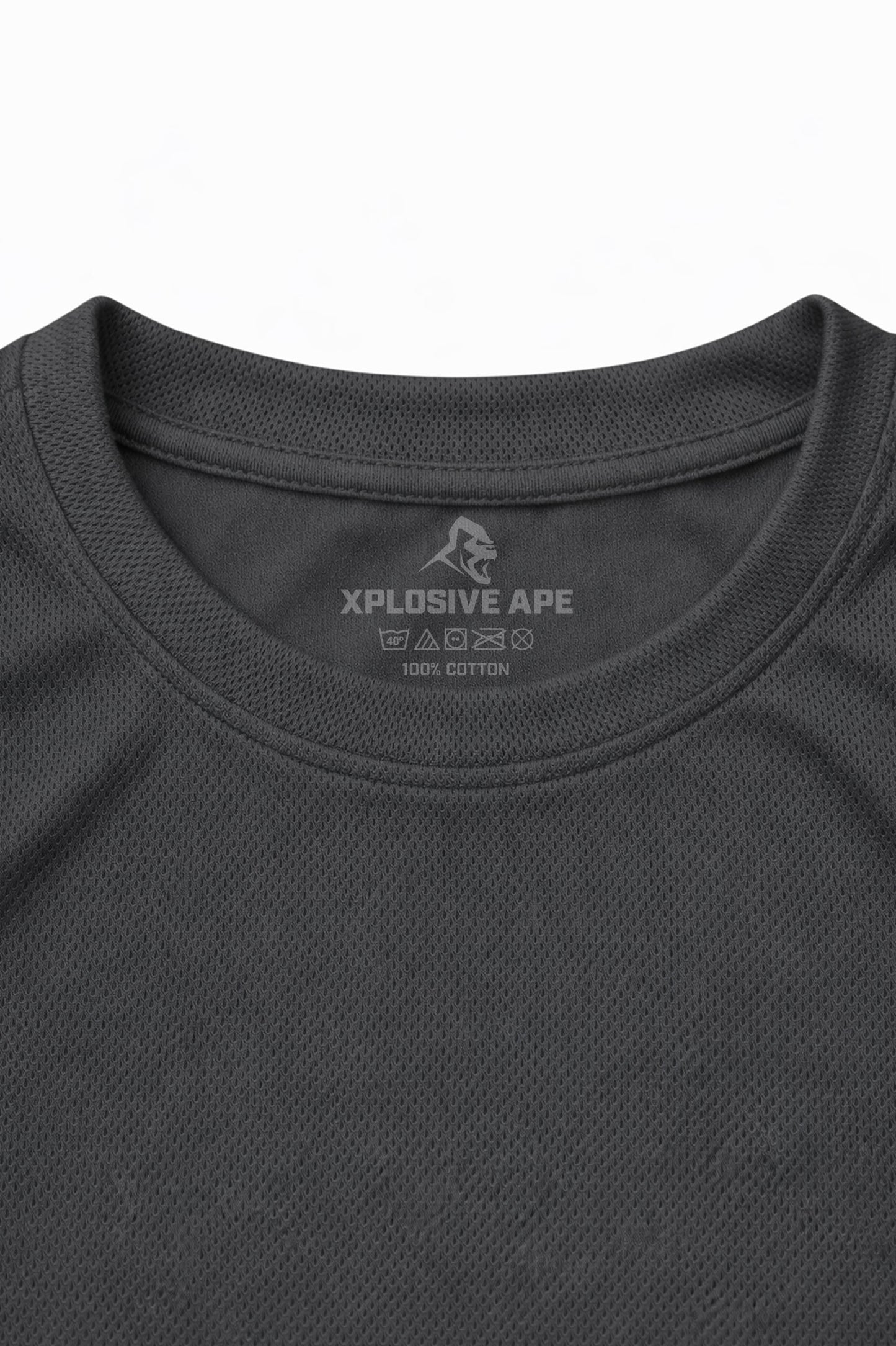 XAPE Prime Tech Tee - Charcoal