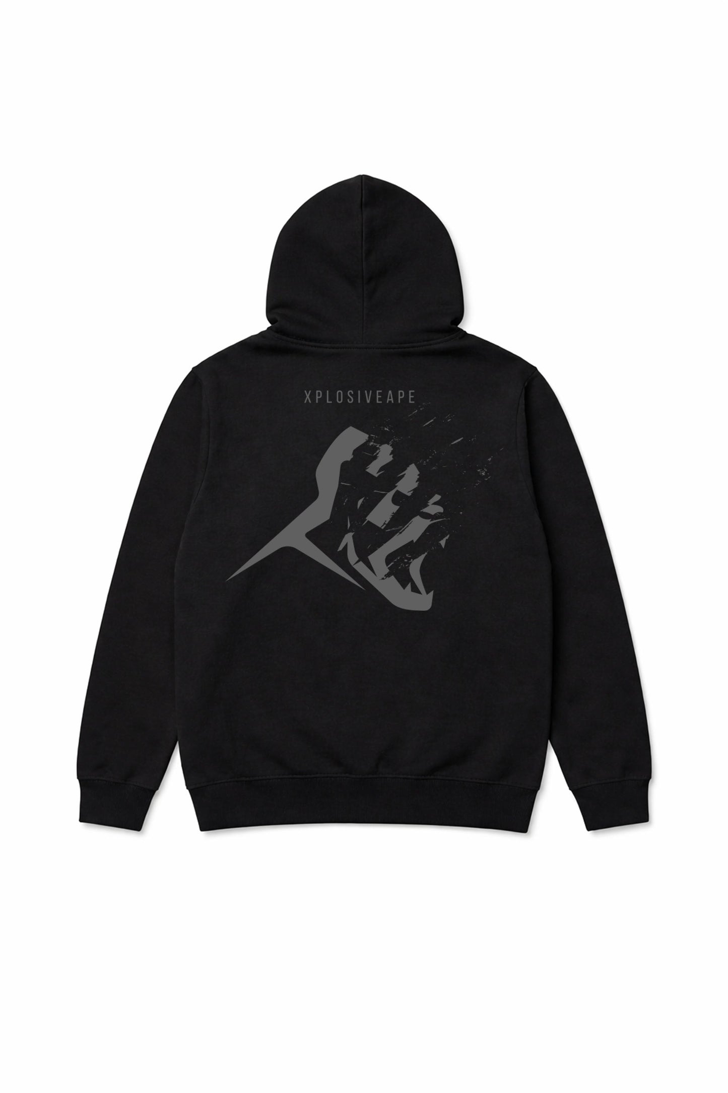 XAPE Rage Claw String Hoodie - Black