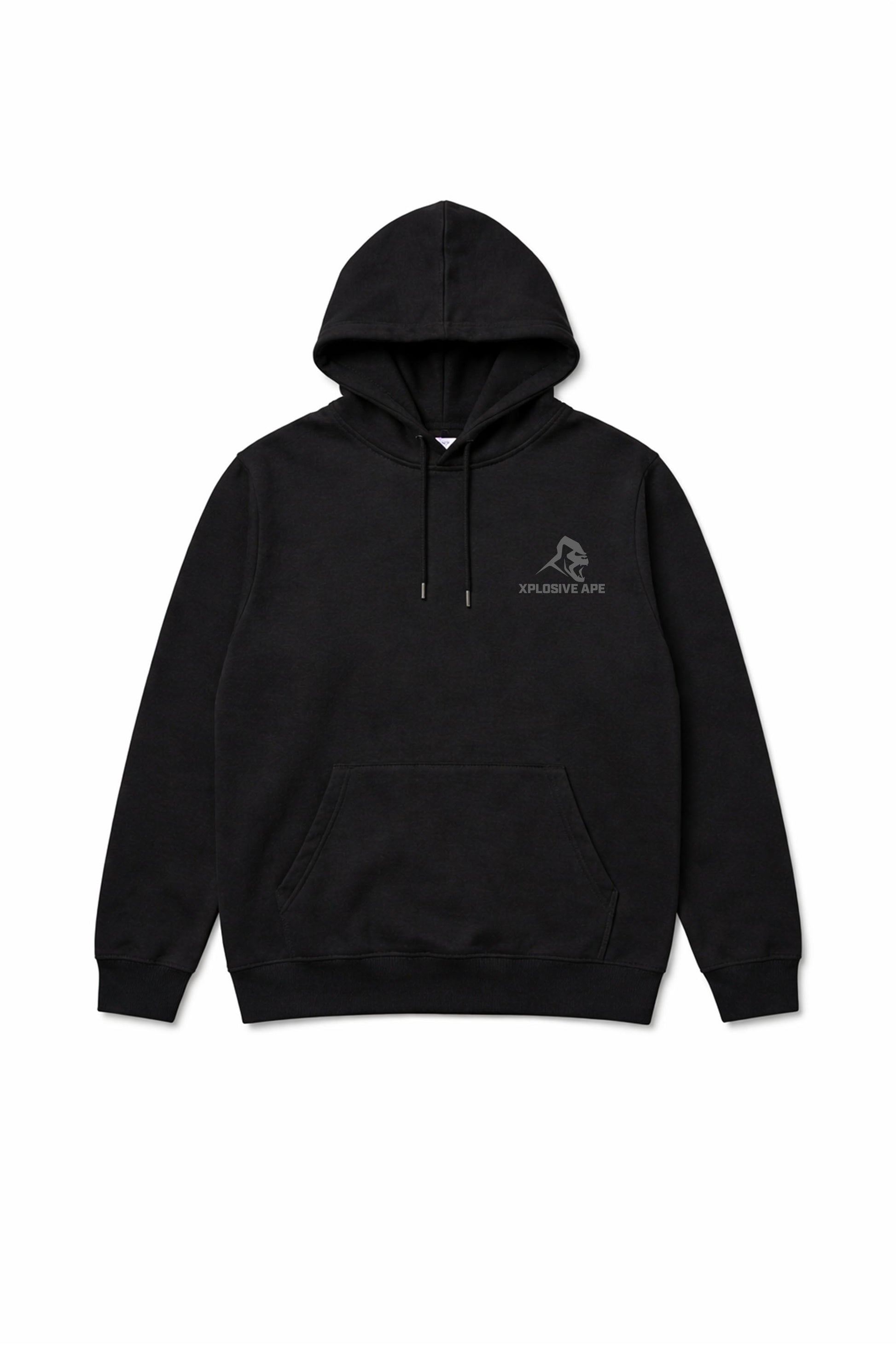 XAPE Rage Claw String Hoodie - Black