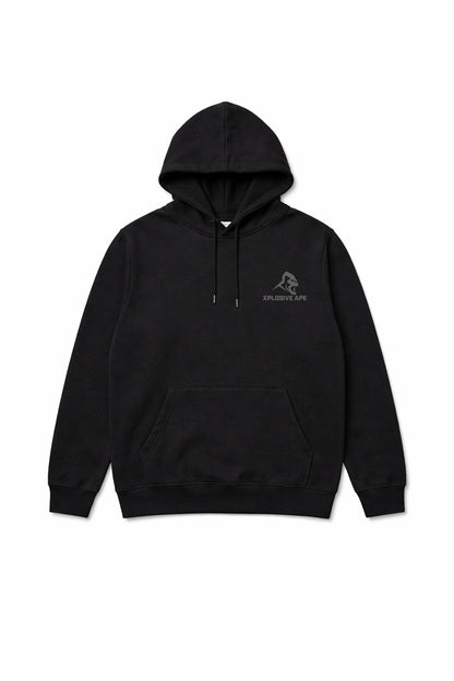 XAPE Rage Claw String Hoodie - Black