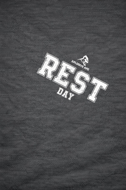 XAPE Rest Day V1 String Hoodie - Charcoal
