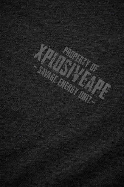 XAPE Savage Energy Unit String Hoodie - Black