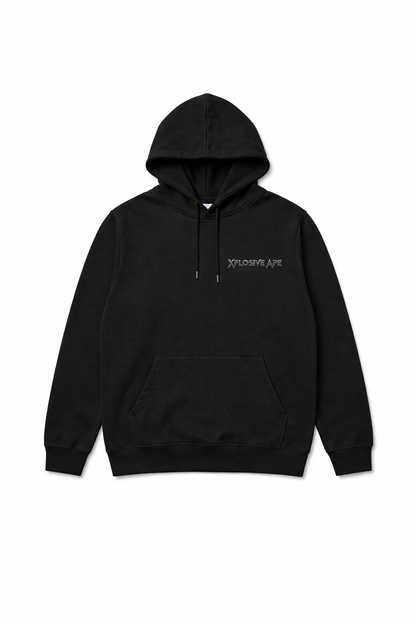 XAPE Shock Halo String Hoodie - Black