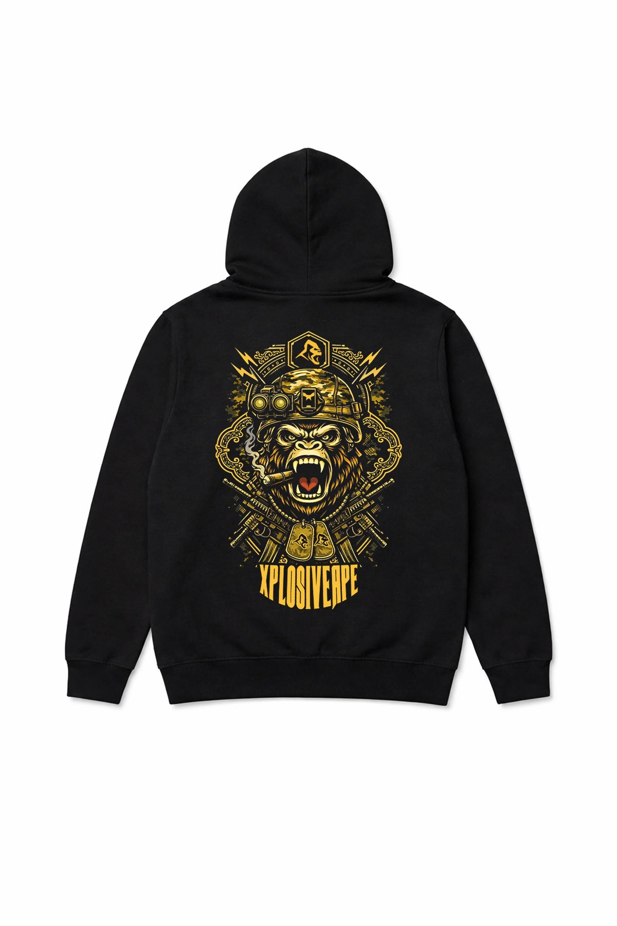 XAPE Shotgun Hoodie - Black