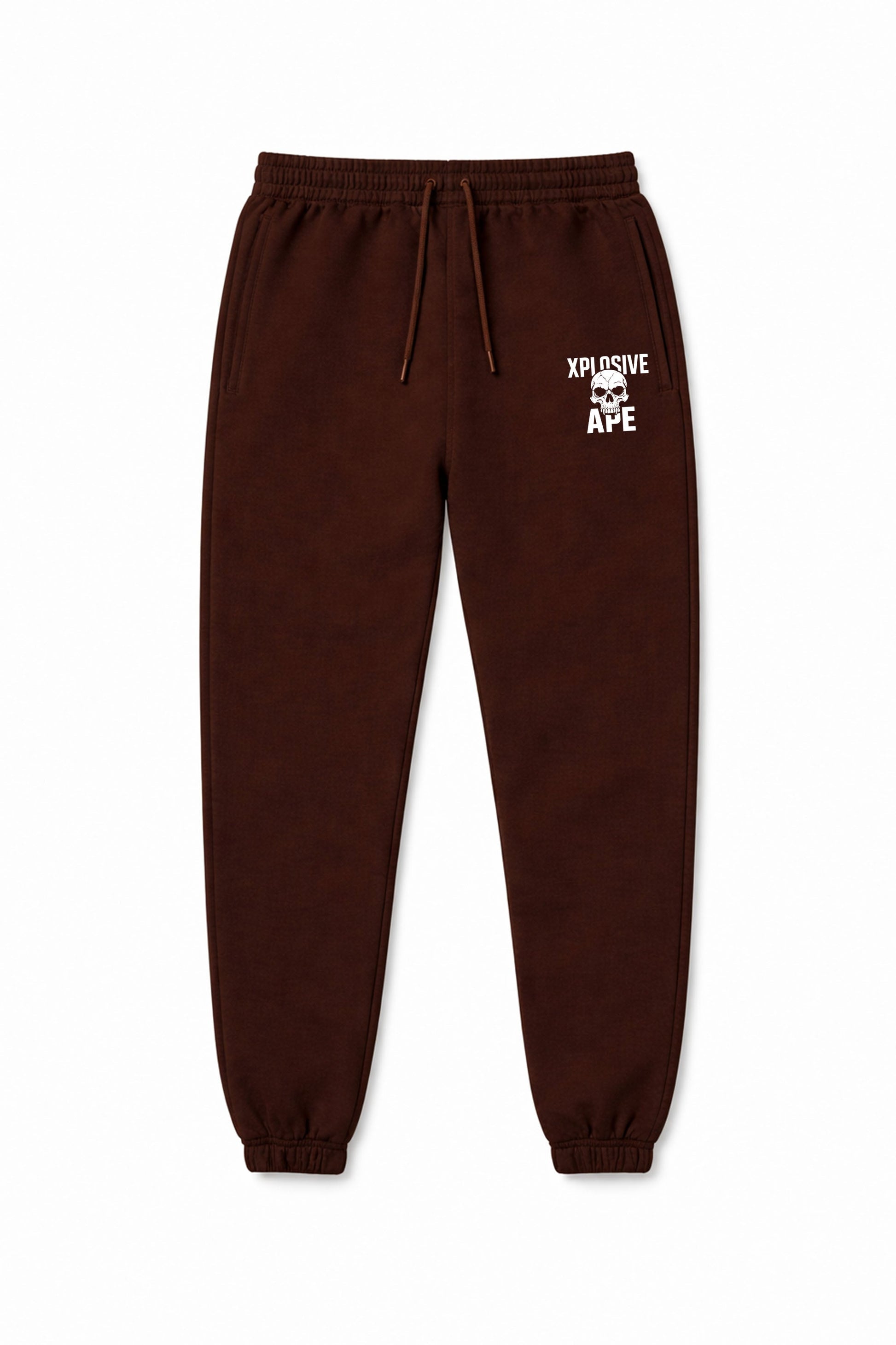 XAPE Skull Force Joggers - Chocolate