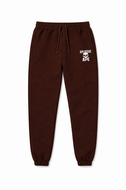 XAPE Skull Force Joggers - Chocolate