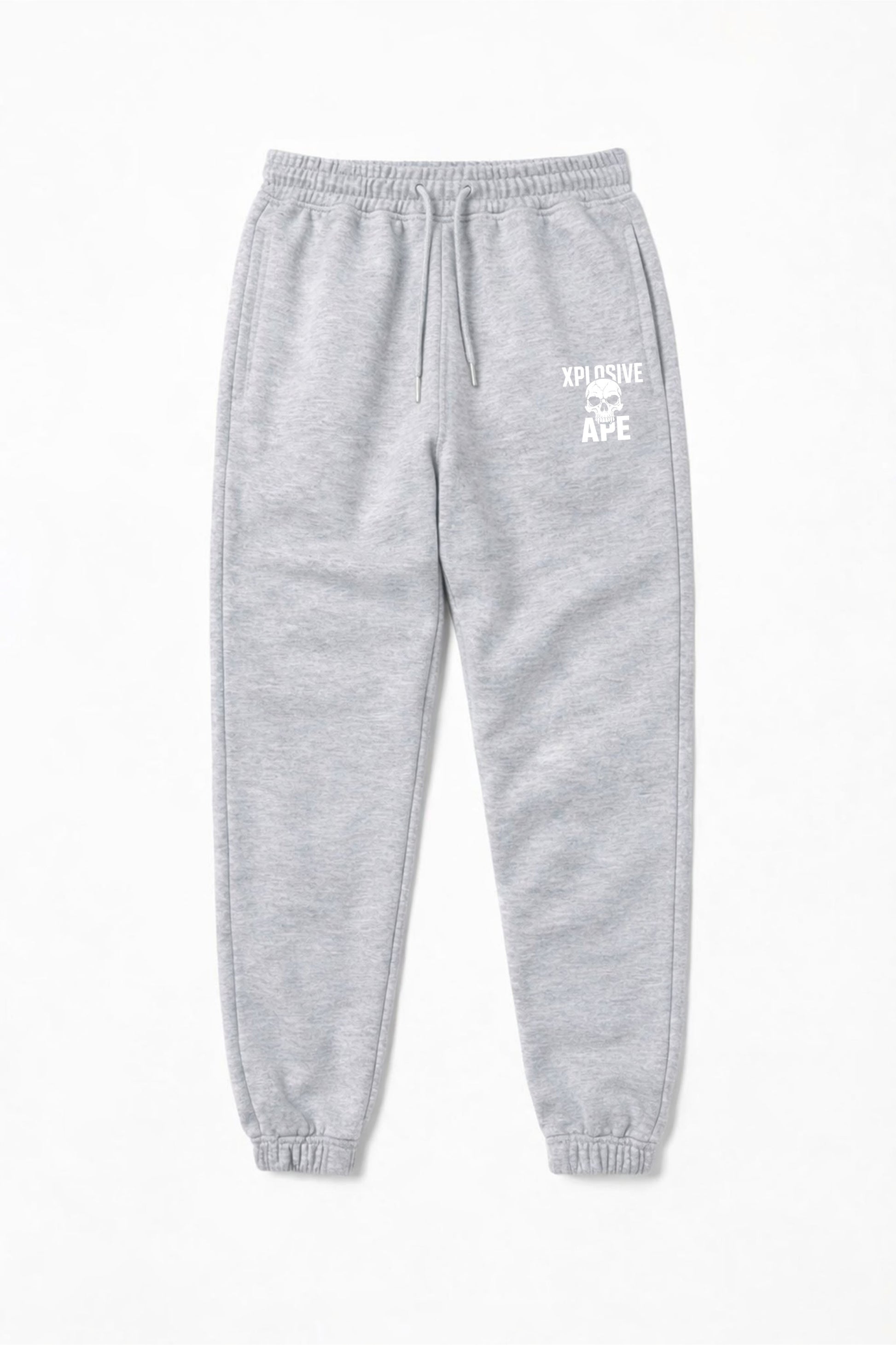 XAPE Skull Force Joggers - Heather Grey