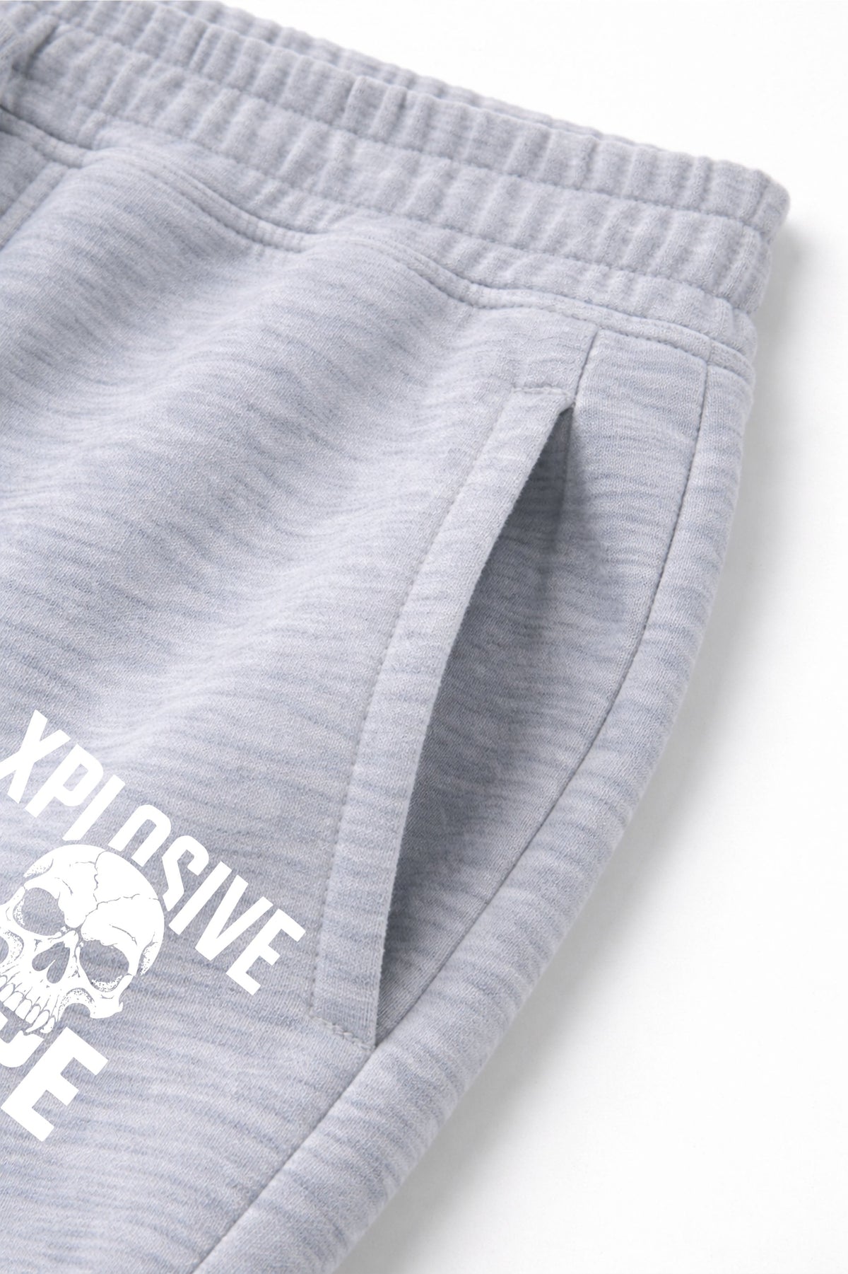 XAPE Skull Force Joggers - Heather Grey
