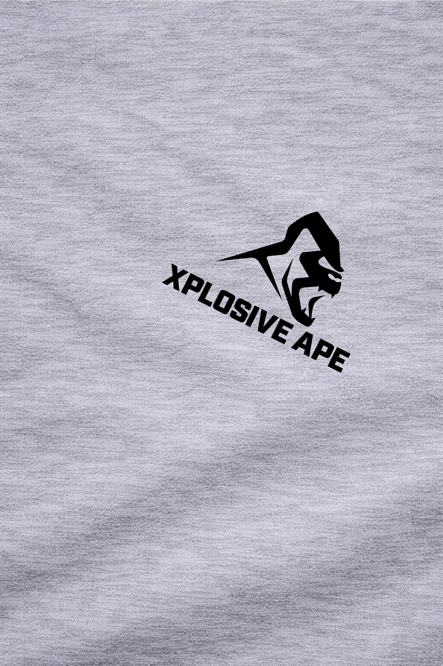 XAPE Splatter Graffiti V3 Hoodie - Heather Grey