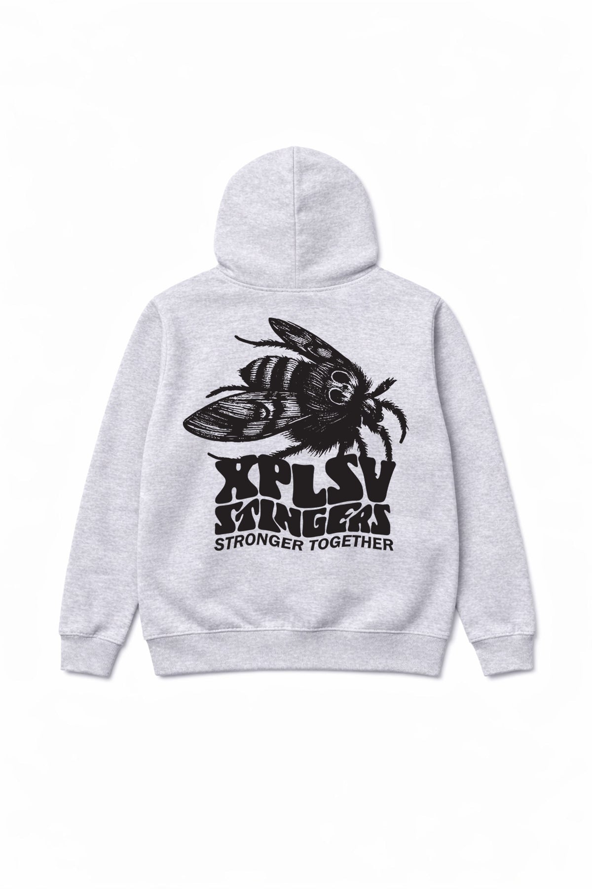 XAPE Stingers Hoodie - Heather Grey