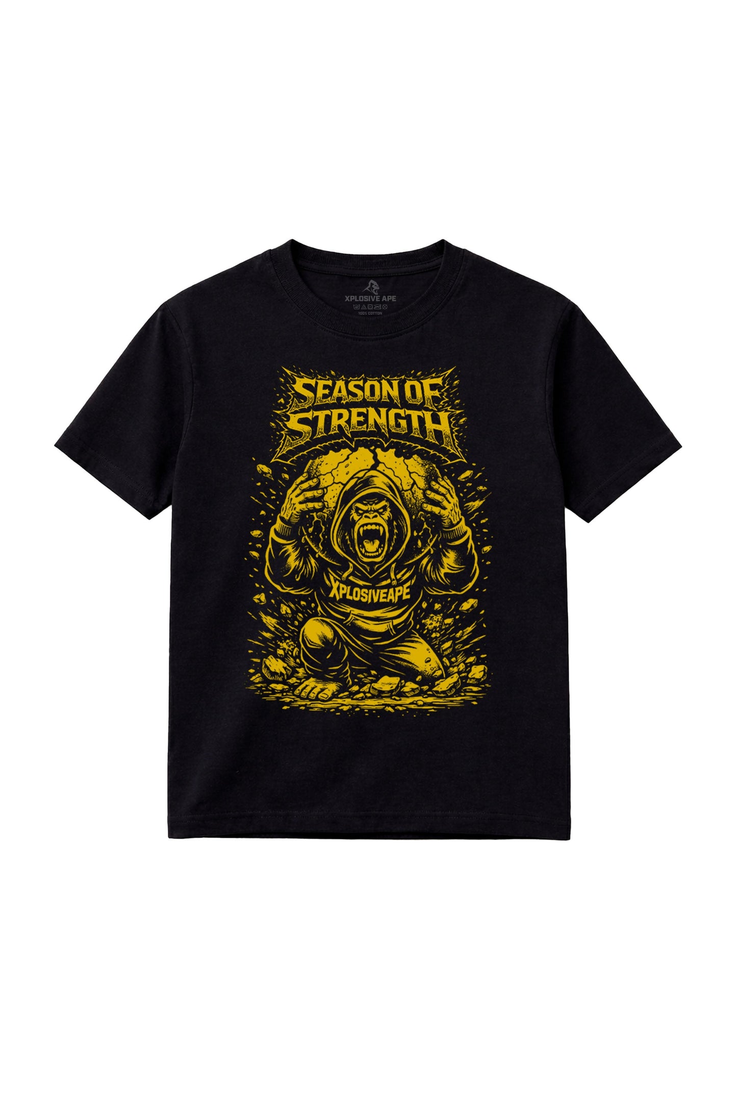 XAPE Strength Season V2 Tee - Black