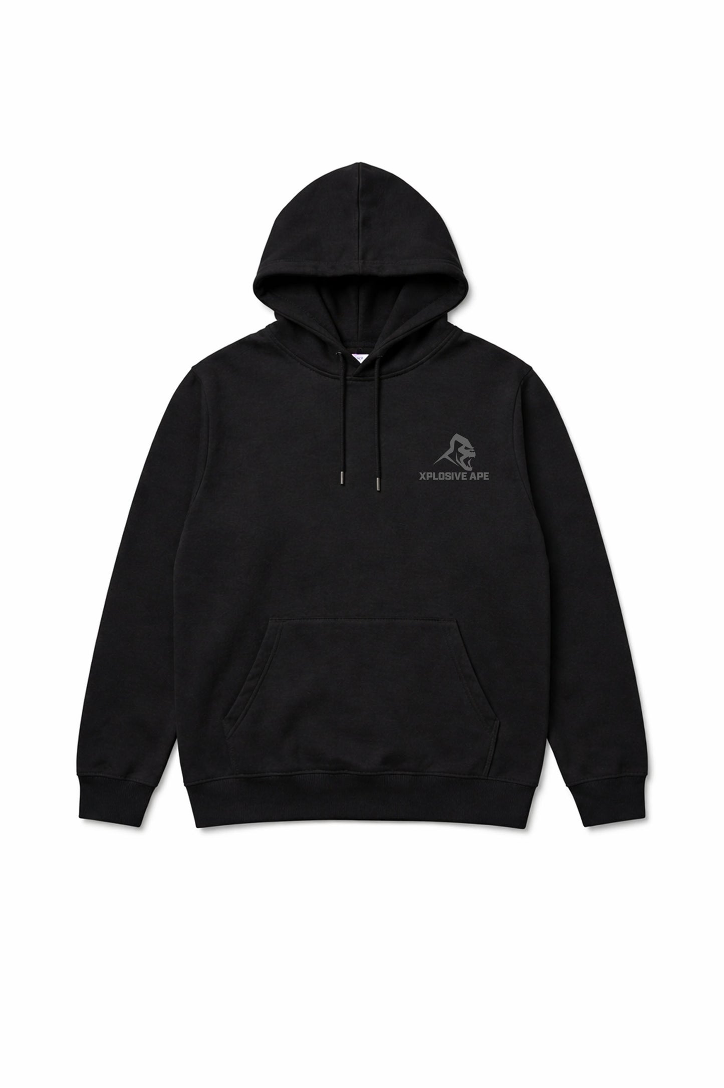 XAPE Strength Club MMXIV String Hoodie - Black