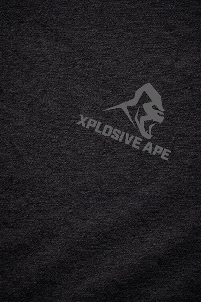 XAPE Strength Club MMXIV String Hoodie - Black
