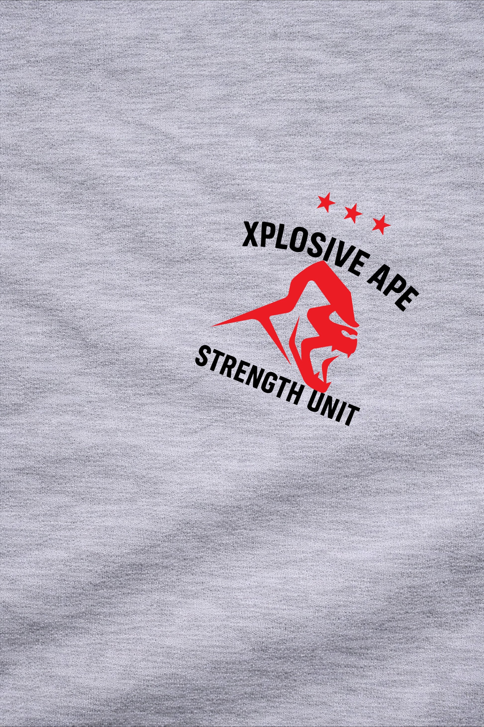 XAPE Strength Unit V2 String Hoodie - Sports Grey